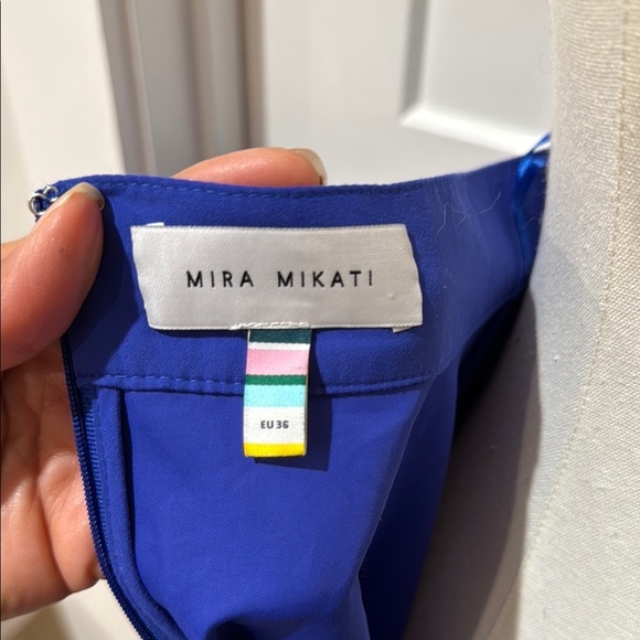 Mira Mikati Size 36 Blue Tiered Maxi Skirt Resort Wear ModeSens - Picture 3 of 9